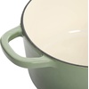 image:imageCrock Pot Artisan 5 Quart Enameled Cast Iron Round Dutch Oven RedPistachio Green