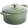 image:imageCrock Pot Artisan 5 Quart Enameled Cast Iron Round Dutch Oven RedPistachio Green