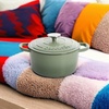 image:imageCrock Pot Artisan 5 Quart Enameled Cast Iron Round Dutch Oven RedPistachio Green