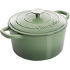 image:imageCrock Pot Artisan 5 Quart Enameled Cast Iron Round Dutch Oven RedPistachio Green
