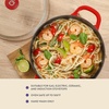 image:imageCrock Pot Artisan 5 Quart Enameled Cast Iron Round Dutch Oven RedRed w Glass Lid