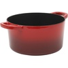 image:imageCrock Pot Artisan 5 Quart Enameled Cast Iron Round Dutch Oven RedRed w Glass Lid
