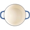 image:imageCrock Pot Artisan 5 Quart Enameled Cast Iron Round Dutch Oven RedSapphire Blue