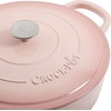 image:imageCrock Pot Artisan Enameled Cast Iron Braiser WLid 5Quart AquaBlush Pink