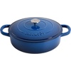 image:imageCrock Pot Artisan Enameled Cast Iron Braiser WLid 5Quart AquaSapphire Blue