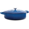 image:imageCrock Pot Artisan Enameled Cast Iron Braiser WLid 5Quart AquaSapphire Blue