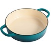 image:imageCrock Pot Artisan Enameled Cast Iron Braiser WLid 5Quart AquaTeal Ombre