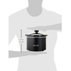 image:imageCrockPot 15Quart Slow Cooker PersonalSize Slow Cooker for Dips Sauces Appetizers amp Meals Removable DishwasherSafe Stoneware BlackBlack
