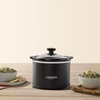 image:imageCrockPot 15Quart Slow Cooker PersonalSize Slow Cooker for Dips Sauces Appetizers amp Meals Removable DishwasherSafe Stoneware BlackBlack