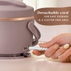 image:imageCrockPot 20oz Portable Electric Food Warmer Personal Lunch Box Keeps Food SpillFree amp Warm Ideal for Travel Work Car OntheGo DishwasherSafe Giftable Faded BlueBlush Pink