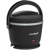image:imageCrockPot 20oz Portable Electric Food Warmer Personal Lunch Box Keeps Food SpillFree amp Warm Ideal for Travel Work Car OntheGo DishwasherSafe Giftable Faded BlueBlack Licorice