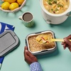 image:imageCrockPot 28Ounce Mini Electric Heated Lunch Box Portable Food Warmer Perfect for Travel Car OntheGo Keeps Food Warm SpillFree DishwasherSafe Ideal Gift for Men and Women Gray35 Cups