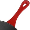 image:imageCrockPot 3Quart European Enameled Cast Iron Saucepan with Lid  Gradient Red Durable Oven Safe CookwareGradient Red