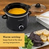 image:imageCrockPot 3Quart Manual Slow Cooker Serves 3 People Great for Small Meals Dips amp Sides Removable Stoneware is Oven amp DishwasherSafe Stainless Steel2Quart Pack of 2