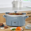 image:imageCrockPot 6 Quart Cook amp Carry Programmable Slow Cooker with Digital Timer Stainless Steel CPSCVC60LLS pack of 1Morning Haze Blue