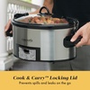 image:imageCrockPot 6 Quart Cook amp Carry Programmable Slow Cooker with Digital Timer Stainless Steel CPSCVC60LLS pack of 1Stainless Steel