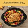 image:imageCrockPot 6 Quart Cook amp Carry Programmable Slow Cooker with Digital Timer Stainless Steel CPSCVC60LLS pack of 1Stainless Steel