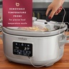 image:imageCrockPot 7Quart Cook amp Carry Slow Cooker with Sous Vide Function FamilySized Slow Cooker Warms up to 30 Hours Modern Digital Display TravelProof Locking Lid amp Removable Temperature Probe