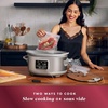 image:imageCrockPot 7Quart Cook amp Carry Slow Cooker with Sous Vide Function FamilySized Slow Cooker Warms up to 30 Hours Modern Digital Display TravelProof Locking Lid amp Removable Temperature Probe