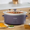image:imageCrockPot 7Quart Manual Slow Cooker Family Size Serves 8 People amp Fits 6lb Roast Removable Stoneware with Warming Setting Dishwasher Safe for Easy Cleanup CharcoalPurple Potato