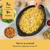 image:imageCrockPot 7Quart Manual Slow Cooker Family Size Serves 8 People amp Fits 6lb Roast Removable Stoneware with Warming Setting Dishwasher Safe for Easy Cleanup CharcoalStainless Steel