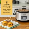 image:imageCrockPot 7Quart Slow Cooker Portable Programmable with Timer Locking Lid Stainless Steel an Essential Kitchen Appliance Perfect for Families and GatheringsSlow Cooker
