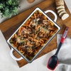 image:imageCrockPot Artisan 13 Enameled Cast Iron Lasagna Pan  Matte Linen White Durable Oven Safe BakewareMatte Linen White