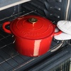 image:imageCrockPot Artisan Oval Enameled Cast Iron Dutch Oven 7Quart Scarlet RedGradient Red