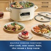 image:imageCrockPot MultiMeal Multicooker and Programmable Slow Cooker with Bake Function Create 2 Dishes Simultaneously Two 37qt Nonstick Pots Feed 8 People DishwasherSafeMulticooker