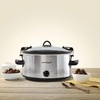 image:imageCrockPot SCCPVL600S Cook N Carry 6Quart Oval Manual Portable Slow Cooker SilverStainless