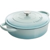 image:imageCrock Pot Artisan Enameled Cast Iron Braiser WLid 5Quart AquaAqua