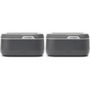 image:imageCrockPot 28Ounce Mini Electric Heated Lunch Box Portable Food Warmer Perfect for Travel Car OntheGo Keeps Food Warm SpillFree DishwasherSafe Ideal Gift for Men and Women Gray35 Cups Pack of 2