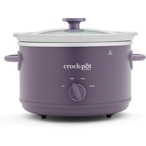 image:imageCrockPot 3Quart Manual Slow Cooker Serves 3 People Great for Small Meals Dips amp Sides Removable Stoneware is Oven amp DishwasherSafe Stainless Steel45 Quarts